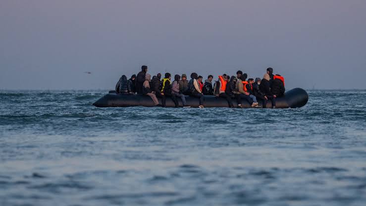 Portsmouth protesters furious as illegal immigrants arrive in mega-dinghy