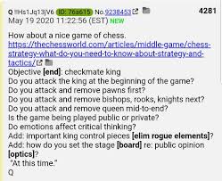 The media lies about qanon to hurt donald trump. Thread By Lisamei62 New Q 19 May 20 7th Game Of Chess Ref Wargames Https Qanon Pub Q Nice 20game 20of 20chesssessions