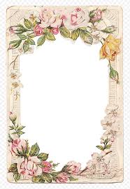 rose flower frame borders and frames