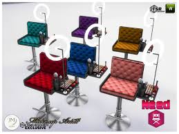 the sims resource make up artist seat