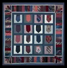 Necktie Quilt Pattern For Quilted Wall