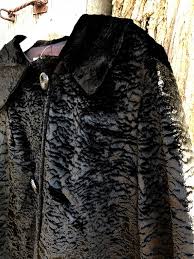 Sheep Fur Jacket Coat Circa 60s
