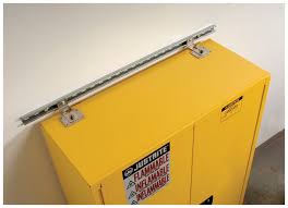 seismic bracket kit for safety cabinets