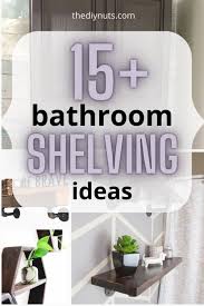 20 bathroom shelf ideas to finally