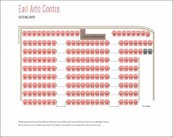 Earl Arts Centre Seating Map Theatre North