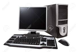 Be sure to obtain a kvm that supports the style keyboard and mouse connectors the computer uses or obtain adapters. Desktop Computer With Lcd Monitor Keyboard And Mouse Stock Photo Picture And Royalty Free Image Image 10966583
