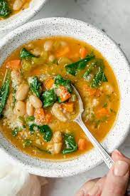 terranean white bean soup vegan