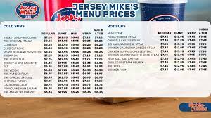 updated jersey mike s menu s