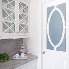 Frosted Glass Kitchen Pantry Door