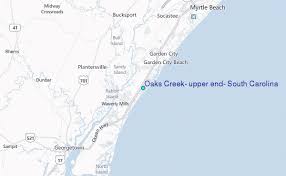 Oaks Creek Upper End South Carolina Tide Station Location