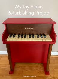 my toy piano refurbishing project