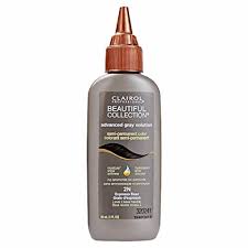 Clairol Beautiful Collection Advanced Gray Solution Hair Color 3 Fl Oz Burgundy Brown