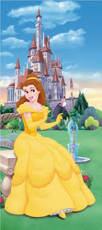 disney princess bella premium wall