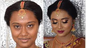 south indian makeup for dark skin