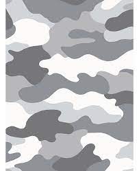grey camouflage wallpaper bedroom