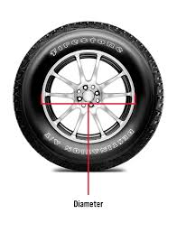 how to mere your tire rim size