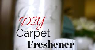 simple diy carpet freshener and