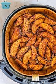 air fryer potato wedges the country cook