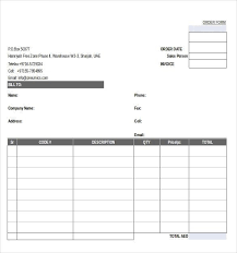 20 Free Order Form Templates Samples In Word Excel Pdf