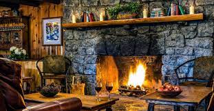 Winter Lodging With Fireplaces
