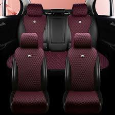 Red Rain Wine Red Seat Covers Universal