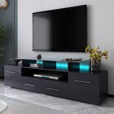 Tv Stand W Color Changing Led Lights