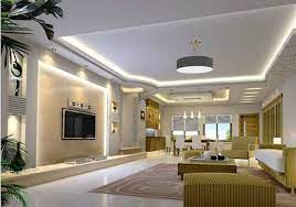 You can have a pop ceiling in the entire room and just leave grooves at the. Living Room Ceiling Lighting Ideas Home Interiors Living Room Ceiling Living Room Lighting Minimalist Living Room