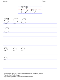 basic handwriting for kids cursive