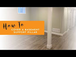 How To Wrap A Basement Support Post