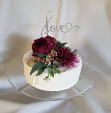 cake topper real touch artificial fake