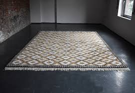vine 1960s wool berber carpet from