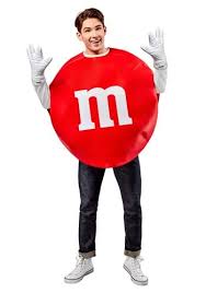 red m m costume