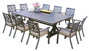 Patio Furniture Bar Set Cast Aluminum