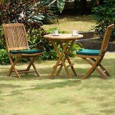 3pc Bistro Outdoor Folding Dining Set