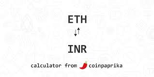 Resultantly, there are plenty of healthy eth/inr markets to choose from. Eth To Inr Calculator Convert Ethereum To Indian Rupee Over 2500 Currencies Coinpaprika