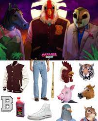 Hotline Miami Jacket Costume | Carbon Costume | DIY Dress-Up Guides for  Cosplay & Halloween