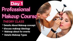 professional makeup course day 1