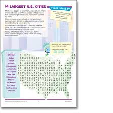 Word Search People Places Activity Zone Workbook From School