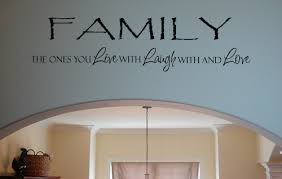 family live laugh love wall decals