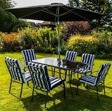 6 Seater Dining Set With Cushions And