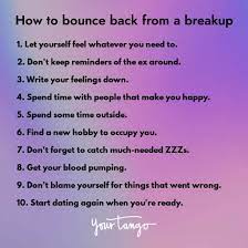 to bounce back after a breakup stronger