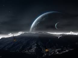 battle moon planet e art