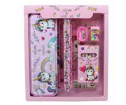 ai pink stationery gift pack for kids