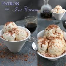 patron xo cafe ice cream drizzle and dip