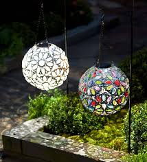 Hanging Solar Jewel Ball Cast