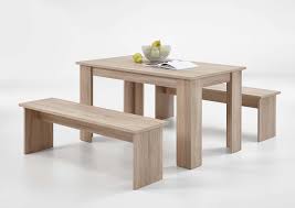Our dining sets also give you comfort and durability in a big choice of styles. Slumberhaus Dorma Dining Table And 2 Bench Set In Light Oak Lodge Furniture Uk