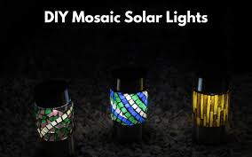 Diy Mosaic Solar Light Project