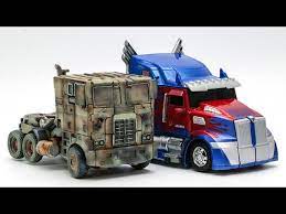 optimus prime truck car robot toys