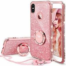 If you're still in two minds about iphone. Iphone X Case For Iphone 10 Glitter Case Girls Kickstand Ring Holder Rose Gold Ebay