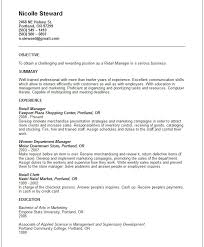 Great Resume Objective Statements Examples   berathen Com